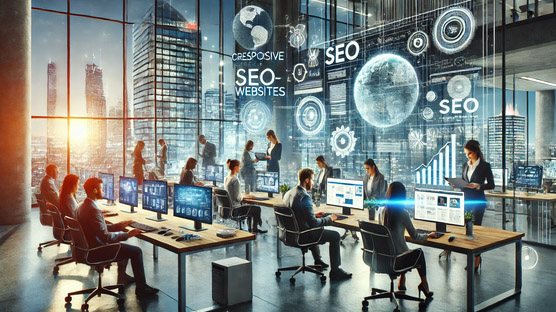 website designing office photo